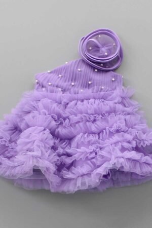 Swirl Enhanced One Shoulder Dress